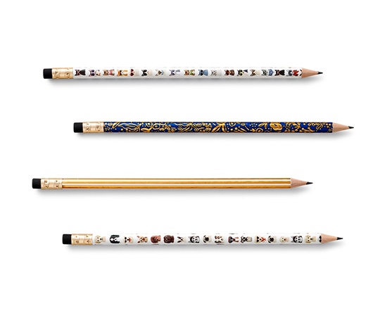 Rifle Paper co - Crayon gris + gomme