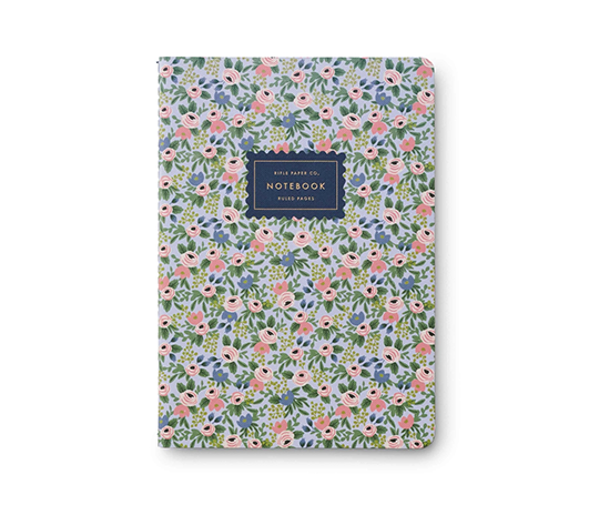 Rifle Paper co - Set de 3 carnets à couverture souple Rosa