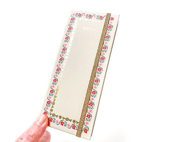 Rifle Paper co - Set de notes adhésives à motif fleuri