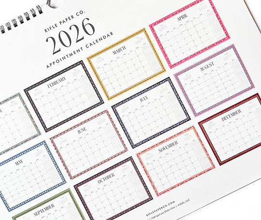 Rifle Paper Co. - Calendrier 2026 Wildwood