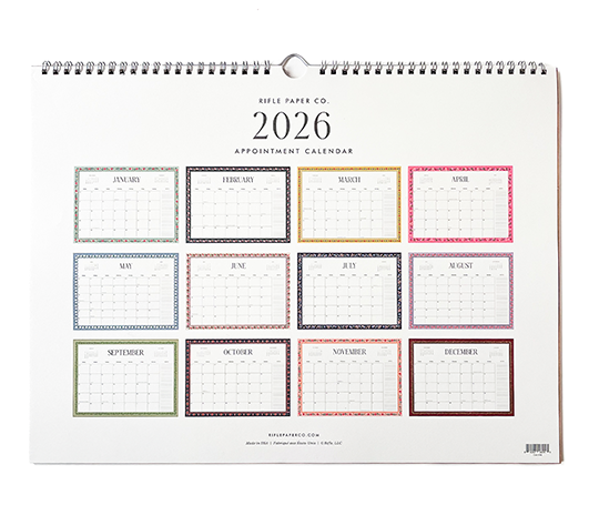 Rifle Paper Co. - Calendrier 2026 Wildwood