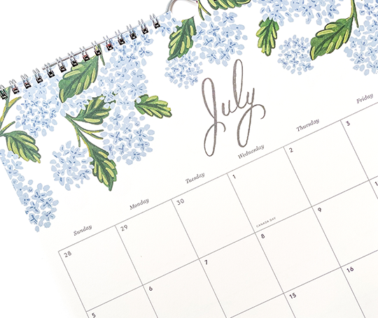 Rifle Paper Co. - Calendrier 2026 Dahlia