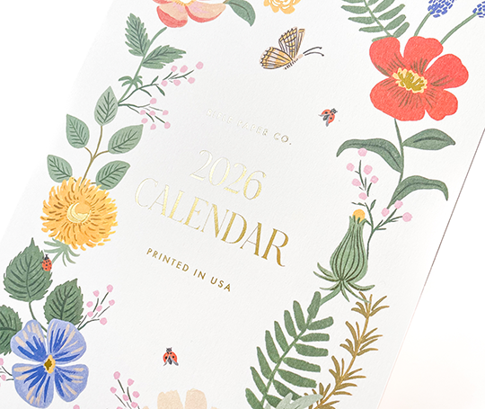 Rifle Paper Co. - Calendrier 2026 Strawberry Fields