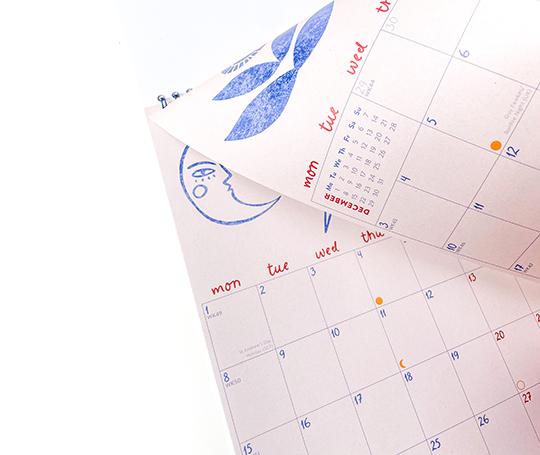 Calendrier académique 25/26 A4 - Ocean Mermaid