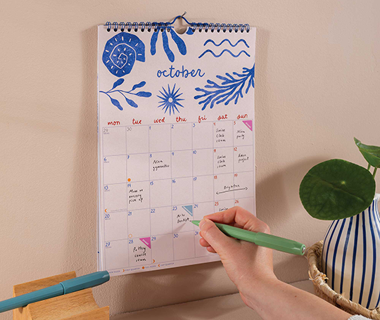 Calendrier académique 25/26 A4 - Ocean Mermaid