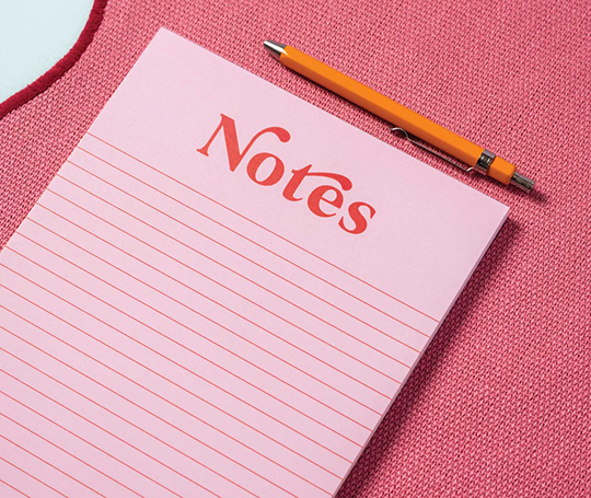 Bloc "Notes"