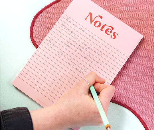 Bloc "Notes"