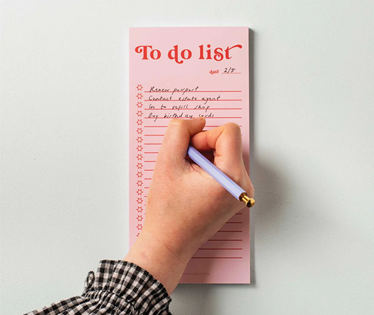 Bloc "To do list"