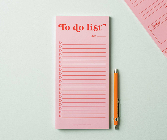 Bloc "To do list"