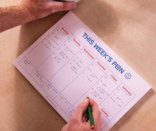 Bloc "This Week's Plan : )"