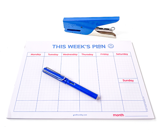 Bloc "This Week's Plan : )"