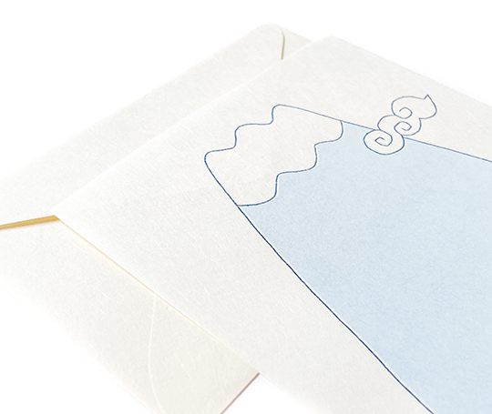 Set de papier à lettres - Mont Fuji