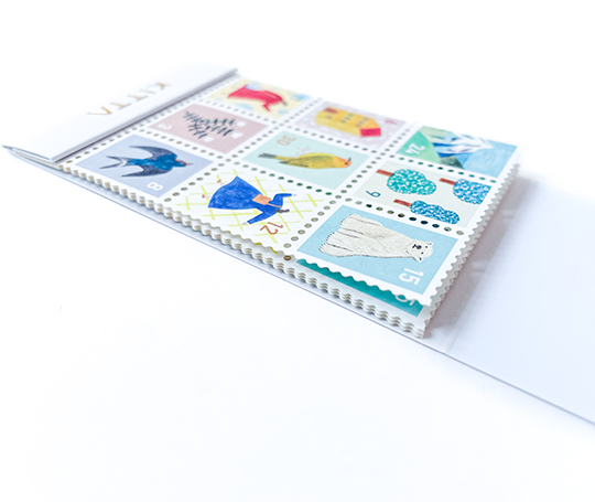 Kitta - Pochette de petits timbres - Collections