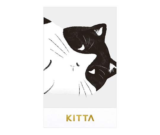 Kitta - Pochette d'autocollants - 3 Chats