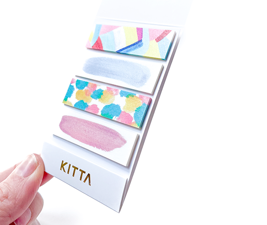 Kitta - Pochette de washi prédécoupé - Palette de couleurs