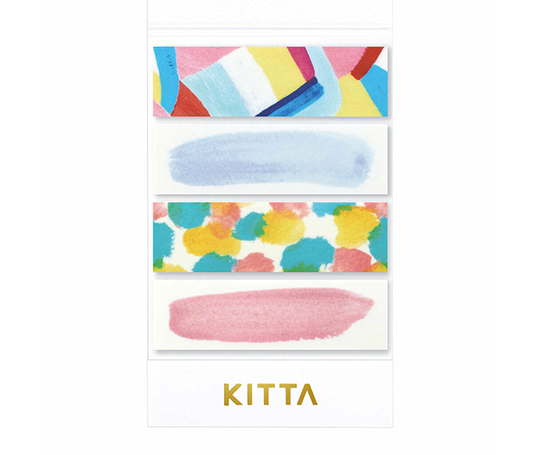 Kitta - Pochette de washi prédécoupé - Palette de couleurs