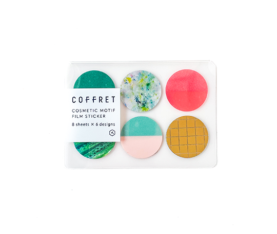 Coffret - Set d'autocollants ronds Spring