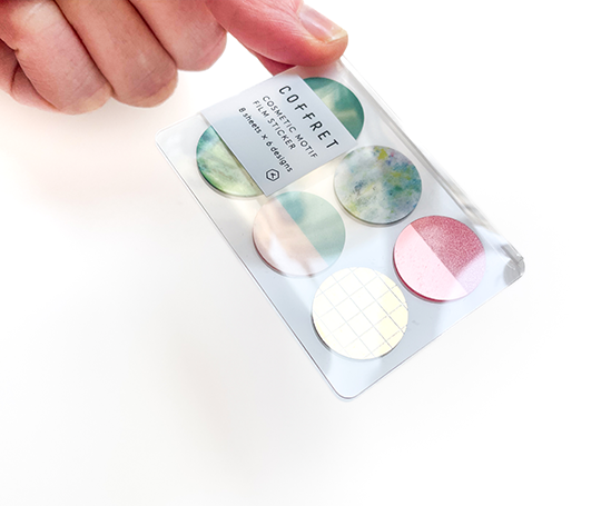 Coffret - Set d'autocollants ronds Spring