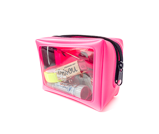 Nähe - Pochette de rangement - Rose fluo