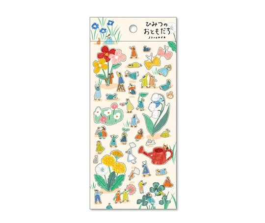 Planche d'autocollants - Au jardin