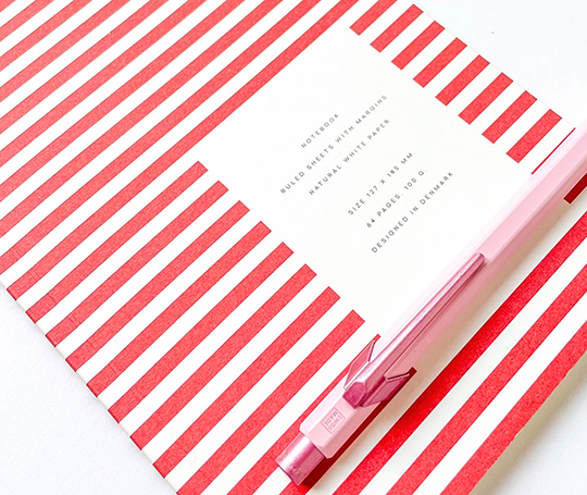 Notem - VITA carnet - Bright Red