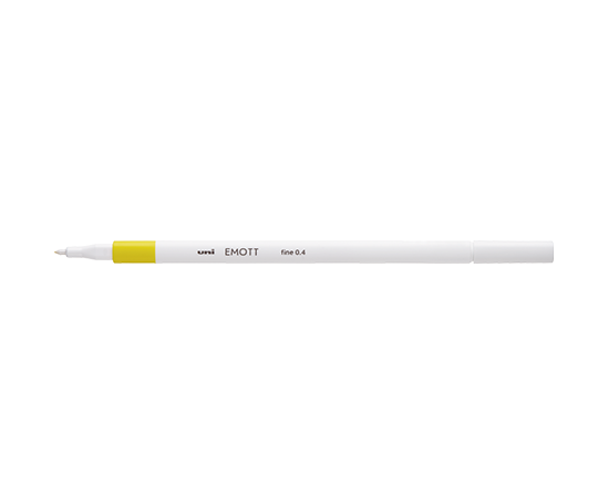 Uni-ball Emott feutre fin - 2 Jaune