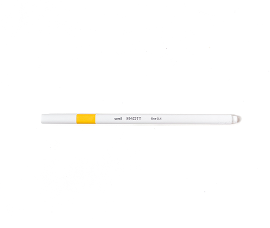 Uni-ball Emott feutre fin - 2 Jaune