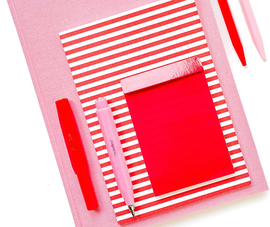 Notem - VITA carnet - Bright Red