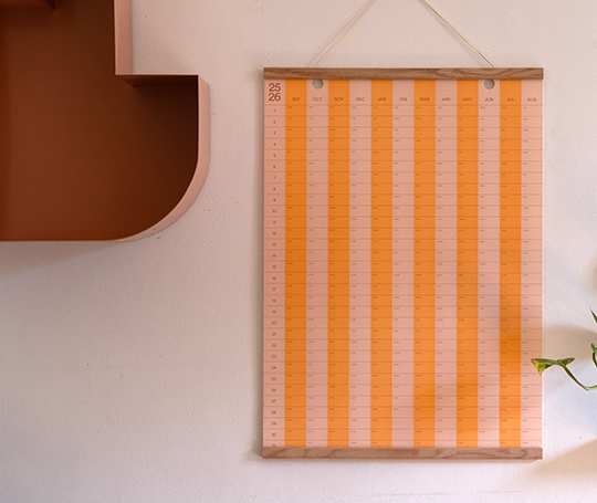Affiche année académique 25/26 - Stripe