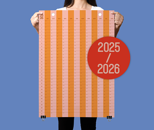 Affiche année académique 25/26 - Stripe