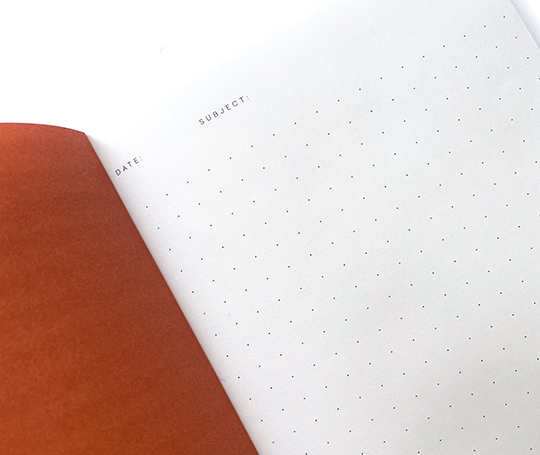 Notem - VITA carnet - Green Lines - Medium
