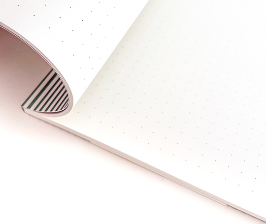 Notem - VITA carnet - Green Lines - Medium
