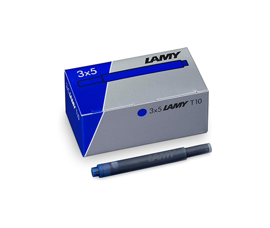 Lamy T10 pack de 15 cartouches d'encre - Bleu royal