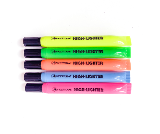 Assortiment de 5 surligneurs Anterique