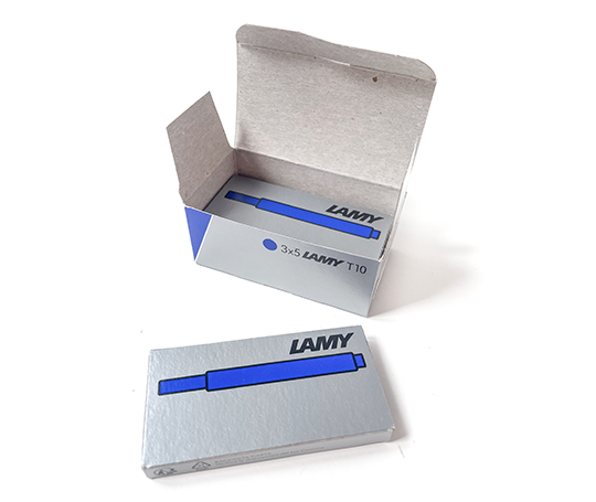 Lamy T10 pack de 15 cartouches d'encre - Bleu royal