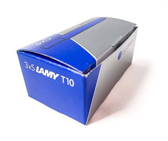 Lamy T10 pack de 15 cartouches d'encre - Bleu royal