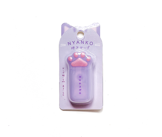Tape correcteur en forme de patte de chat
