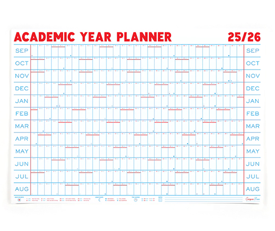 Crispin Finn Year Planner académique 25/26