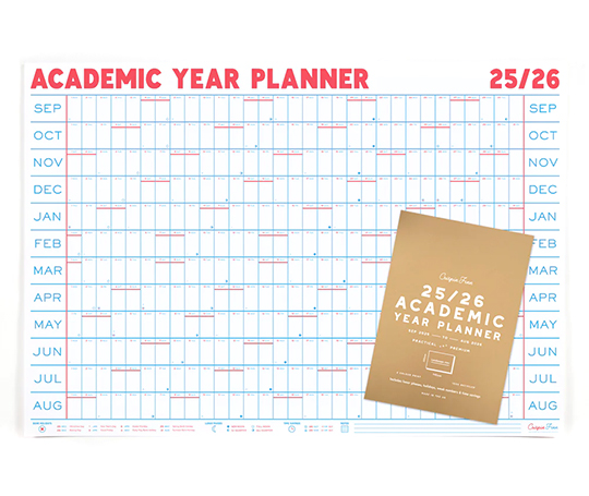Crispin Finn Year Planner académique 25/26