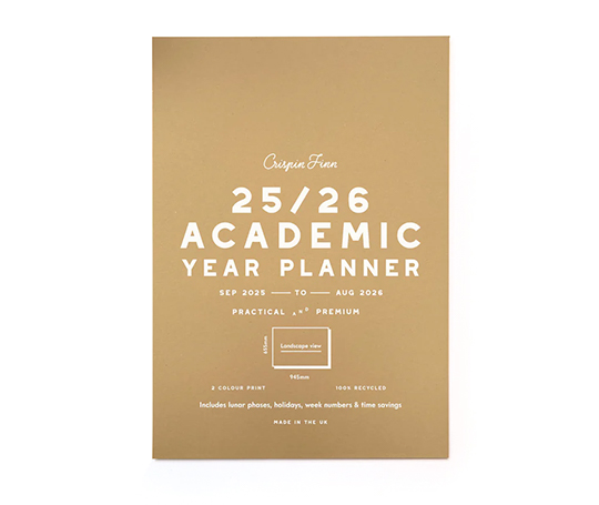 Crispin Finn Year Planner académique 25/26