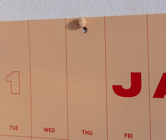Wall planner non daté A3