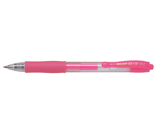 Pilot G-2 - Roller à encre gel - Rose Fluo
