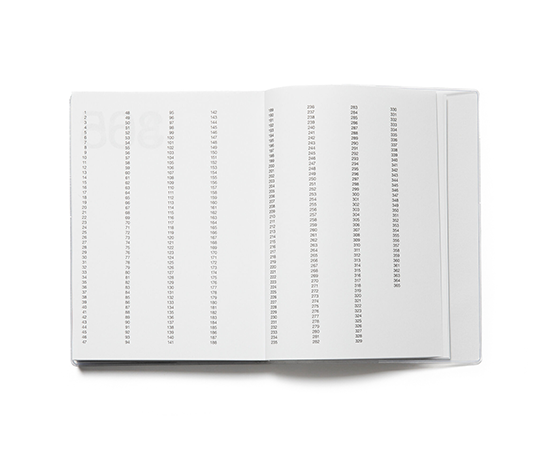 Marjolein Delhaas journal 365 (+ housse) - No 2050 Rose