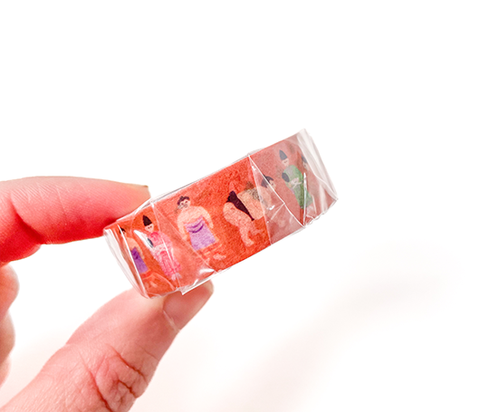 MT Japanese tradition - washi tape Sumo