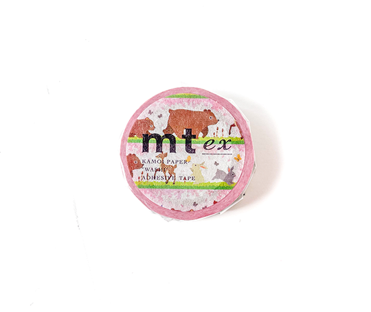 MT ex - washi tape Forêt des animaux