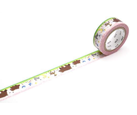 MT ex - washi tape Forêt des animaux