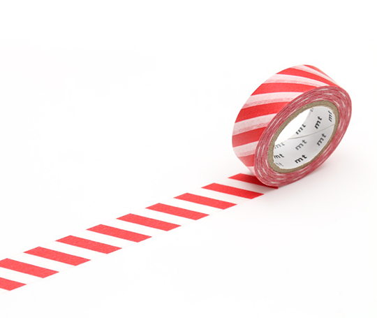 MT deco - washi tape Rayures rouges