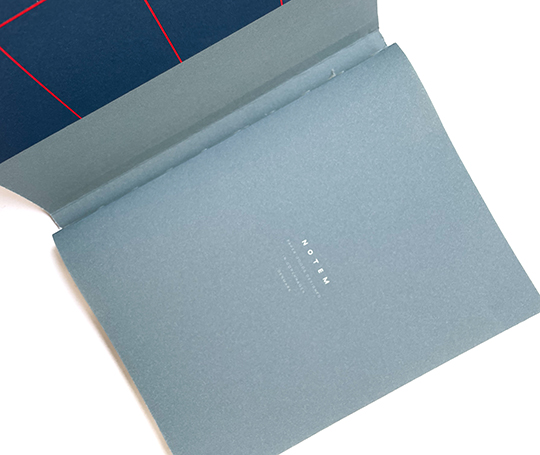 Notem - UMA Carnet Bleu foncé - Moyen