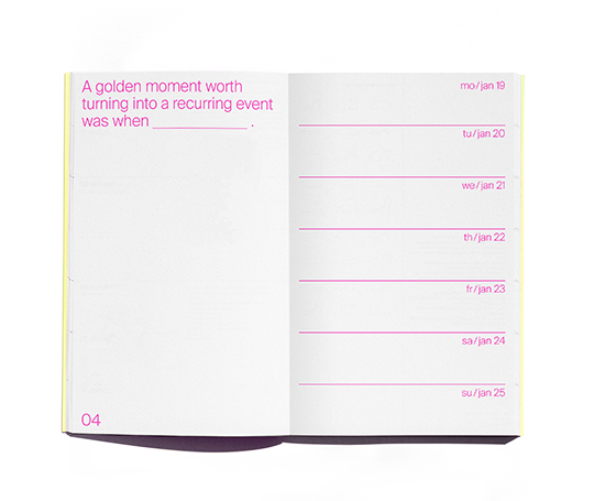 2026 Planner - Vanille