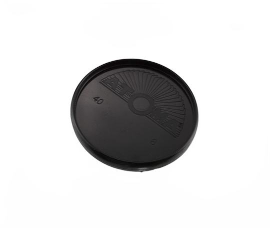Atoma - anneau en plastique 40 mm - Noir